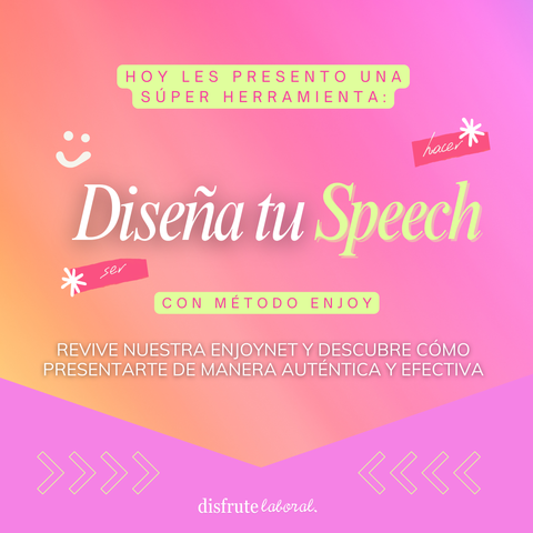 Crea tu Speech personal para Networking!