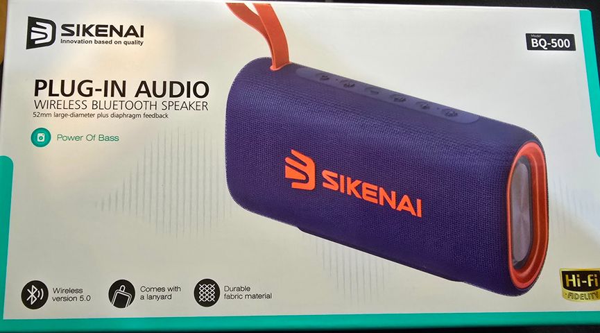 Parlante Bluetooth sikenai BQ-500
