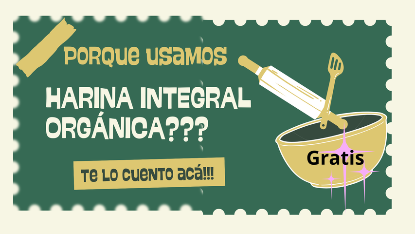 PORQUE USAMOS HARINA INTEGRAL?