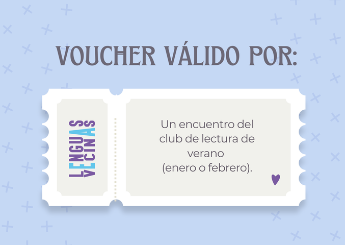 Experiencia Club de lectura de verano (Enero o febrero)