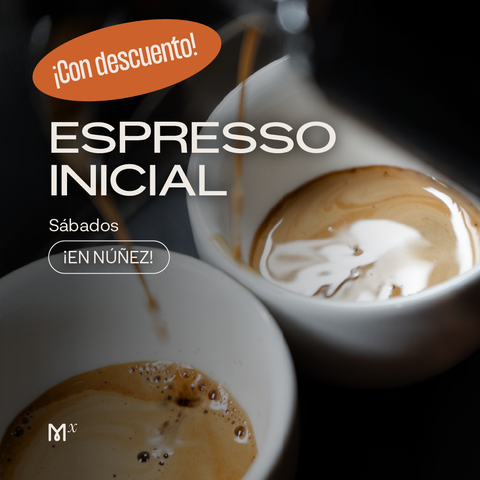 Taller de ESPRESSO INICIAL {SÁBADOS}