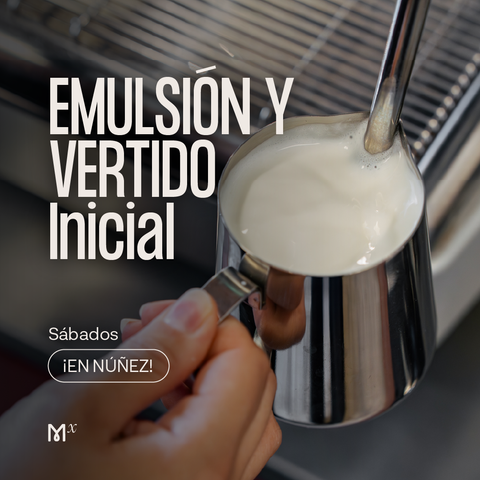 Taller de EMULSIÓN Y VERTIDO {SÁBADOS} (Sábado 23 de Mayo 2026 10:00 hs.)