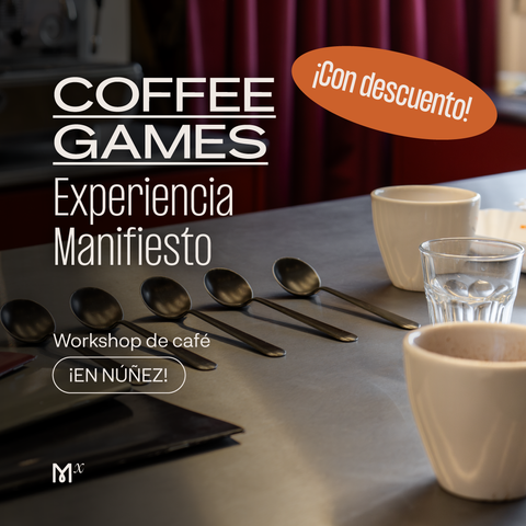 COFFEE GAMES - Experiencia Manifiesto - workshop de café