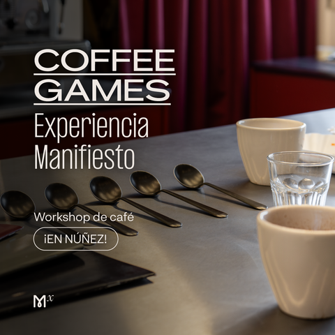 COFFEE GAMES - Experiencia Manifiesto - workshop de café