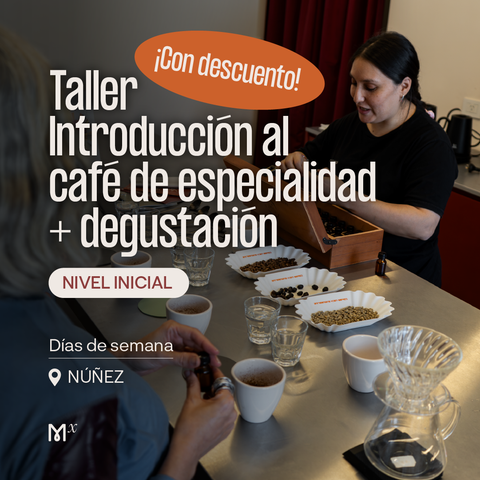 Taller INTRODUCCIÓN al café + DEGUSTACIÓN {DÍAS DE SEMANA} (Miércoles 3 de Junio 2026 18:00 hs.)