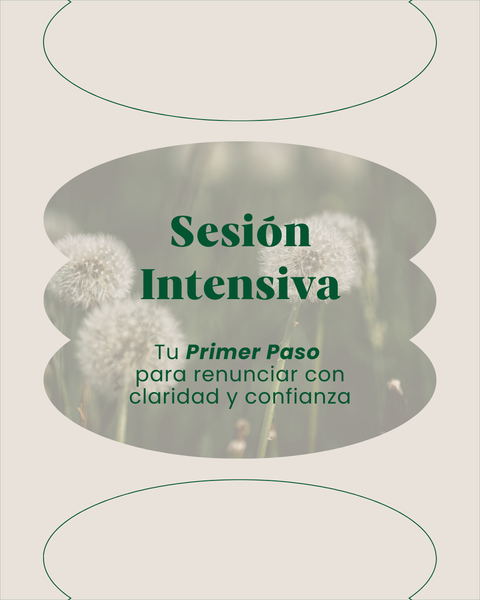 Sesión Intensiva