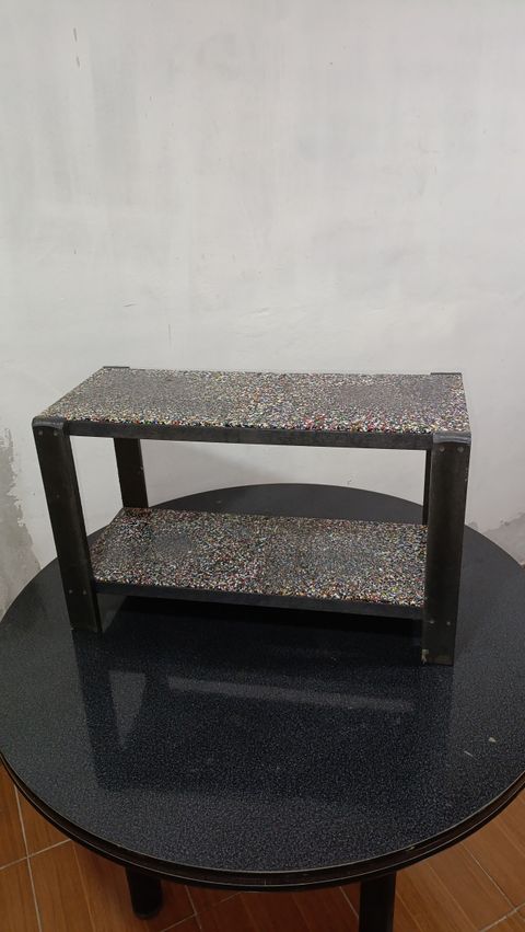 Estante decorativo largo 