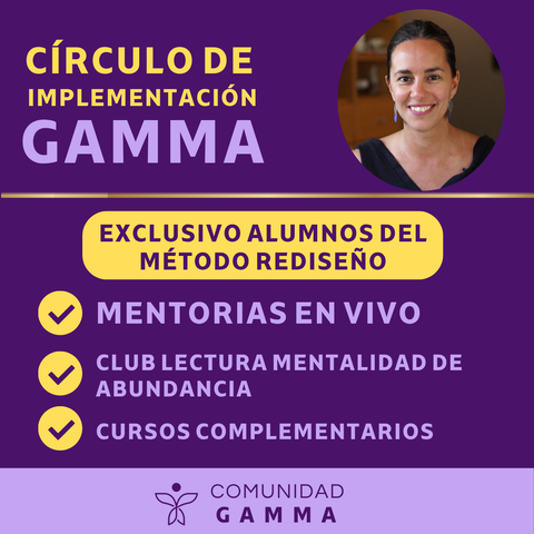 CÍRCULO DE IMPLEMENTACIÓN METODO REDISEÑO GAMMA