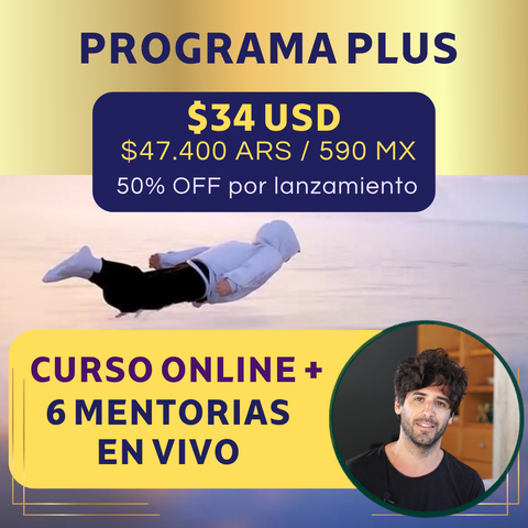 PROGRAMA PLUS: PROYECCIÓN ASTRAL y EXPERIENCIAS EXTRACORPORALES + 6 MENTORIAS EN VIVO