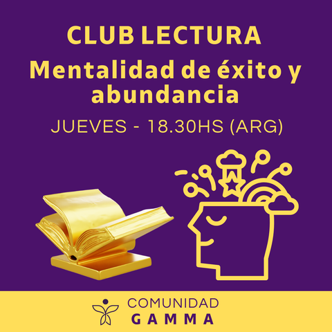 CLUB DE LECTURA MENTALIDAD DE ÉXITO Y ABUNDANCIA