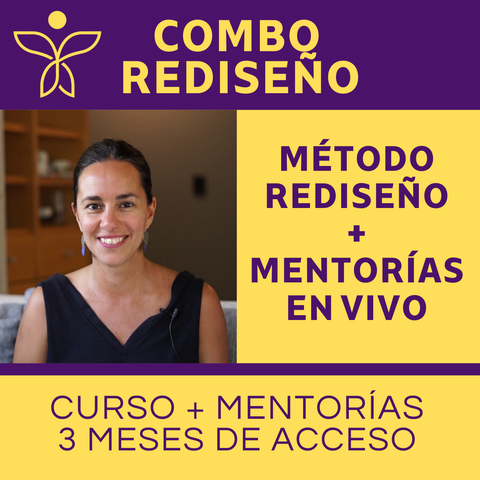 METODO REDISEÑO + MENTORIAS EN VIVO (3 MESES)
