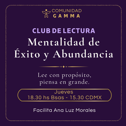 Club de Lectura Mentalidad de Éxito y Abundancia