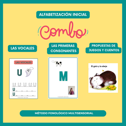 Combo Alfabetización inicial 