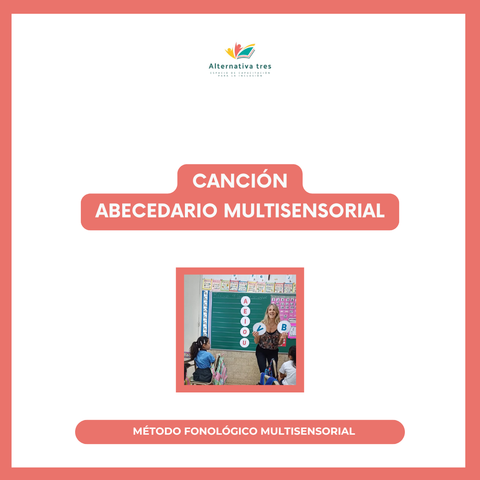 Canción abecedario multisensorial