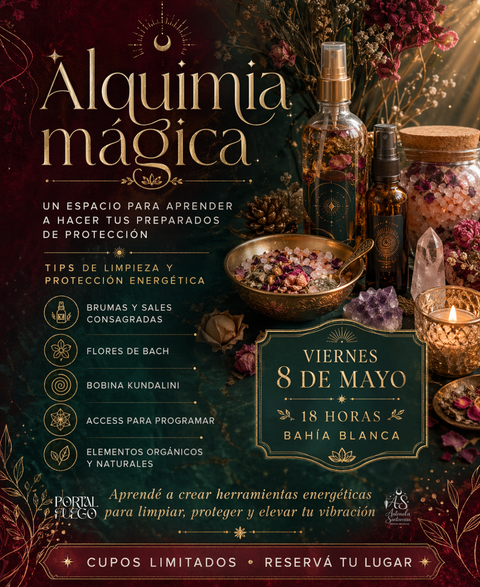 Magia Alquimica: Aprendé a hacer tus elementos de proteccion