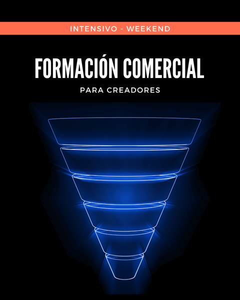 Formación Comercial PRESENCIAL (weekend)