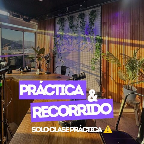 Clase práctica Streaming + Recorrido de estudio