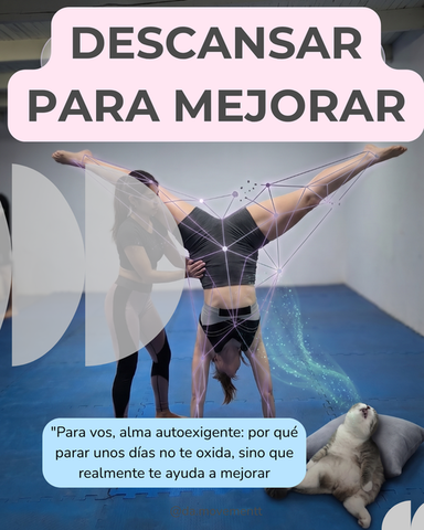 ¿Por qué mejorar cansa, pero descansar te hace mejorar?