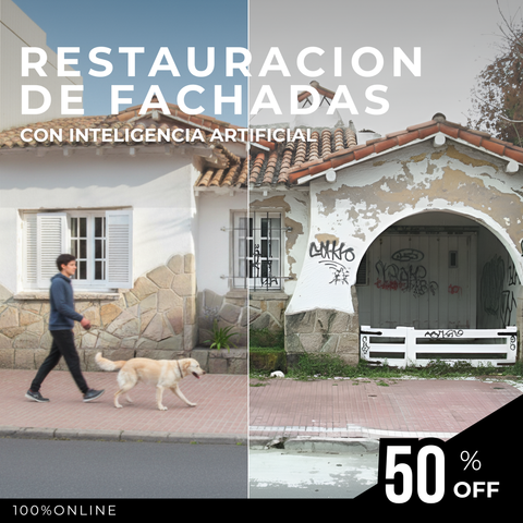 Curso Express. Restauración de Fachadas con IA
