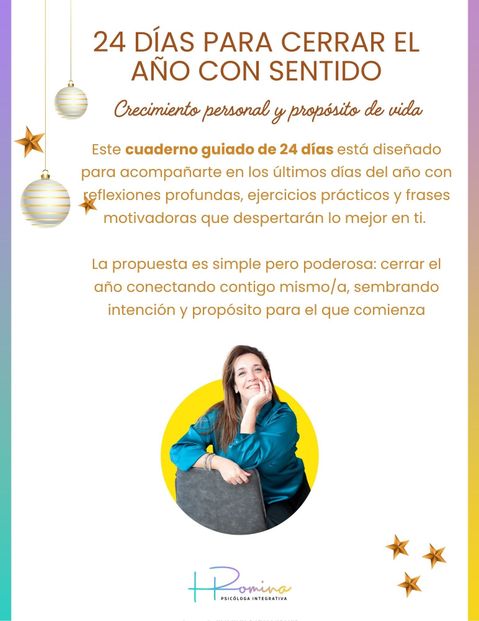 24 días para cerrar el año con sentido