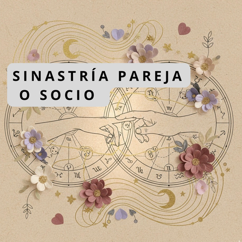 SINASTRÍA SOCIOS O PAREJA 