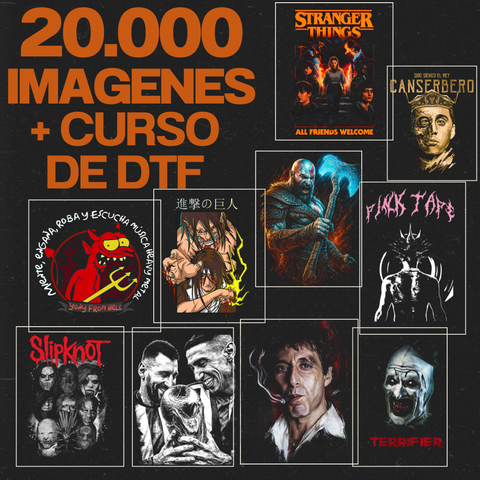 SUPER PACK + CURSO DE DTF