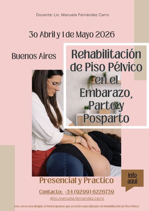 Rehabilitación de Piso Pélvico en en Embarazo, Parto y Posparto