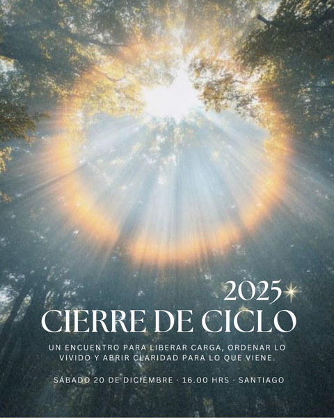 CIERRE DE CICLO 2025 · Cantos, Cacao, Energía & Visión