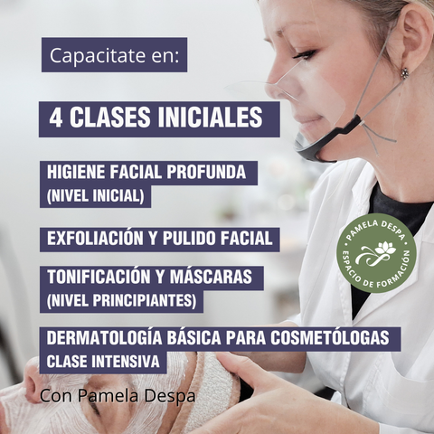 Curso de Belleza Facial -Nivel Inicial-