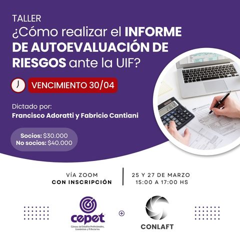 ITAER - Informe Tecnico autoevaluacion de riesgos - 25.03 y 27.03.26