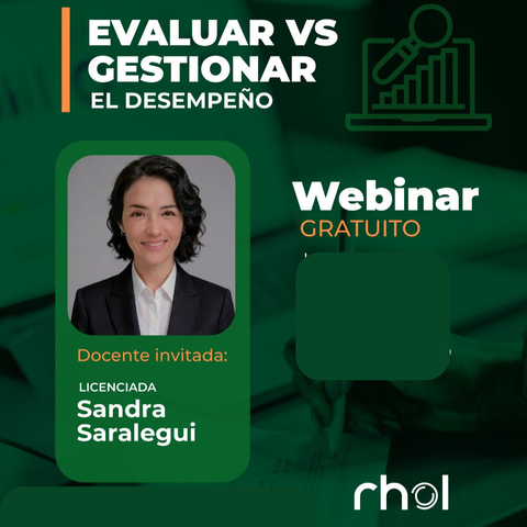  WEBINAR: Evaluar Vs. Gestionar