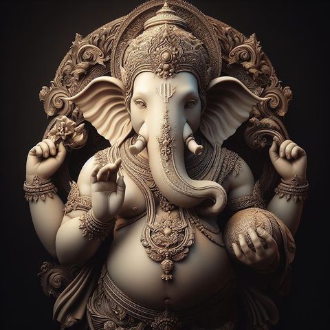 Celebración intima de Ganesha