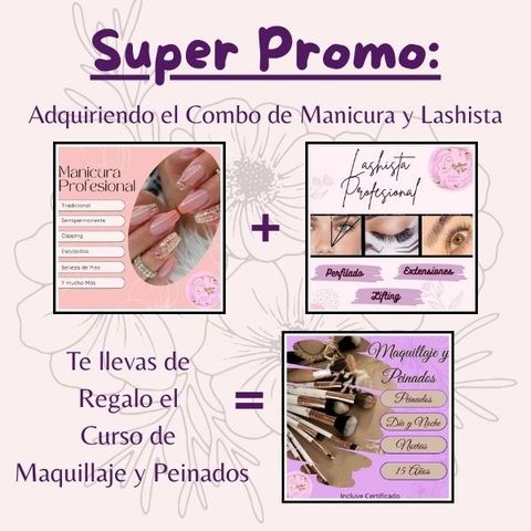 Promo Manicura y Lashista