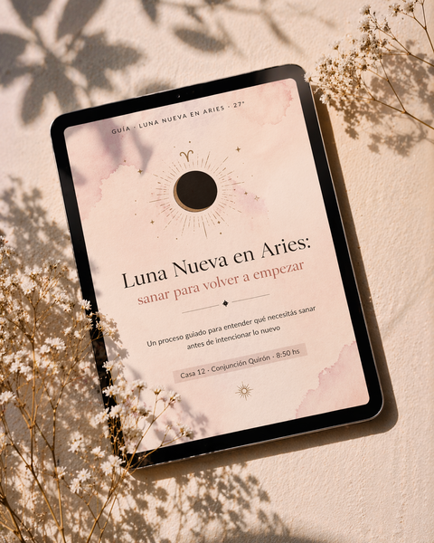 Luna nueva en Aries: sanar para volver a empezar