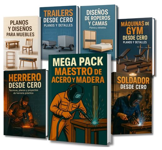 PACK MAESTRO DE ACERO Y MADERA 