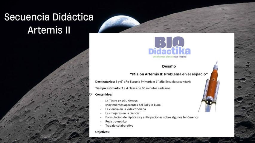 Desafío “Misión Artemis II: Problema en el espacio”