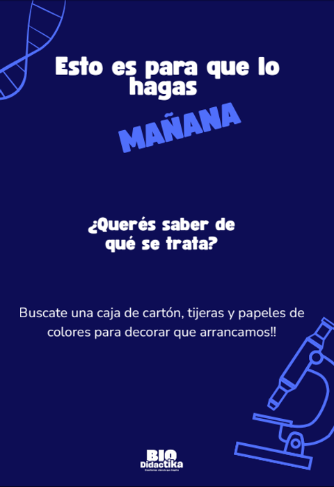 La caja misteriosa + ticket de salida