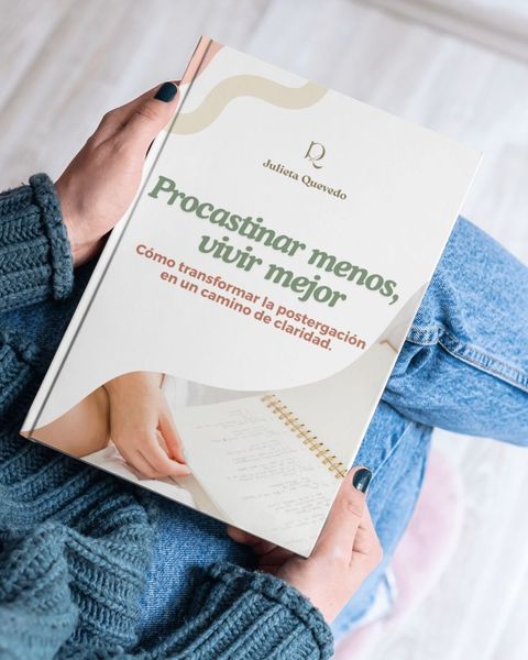 ✨  Procastinar menos, vivir mejor. 