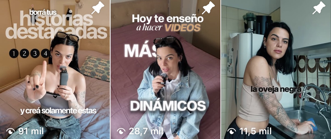 Reel: borrá tus historias destacadas