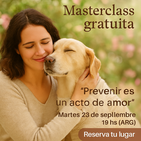  “Prevenir es un acto de amor” Masterclass en vivo