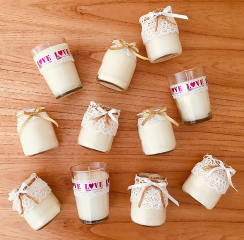Velas de Soja Aromáticas Artesanales