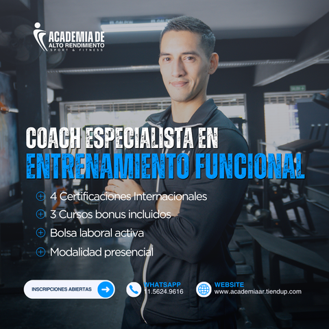 Coach Especialista en Entrenamiento Funcional (Presencial)