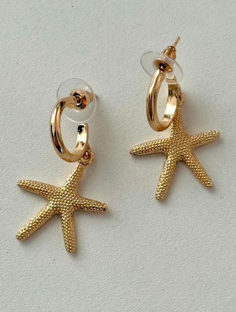 Aros Estrella de Mar - Gold