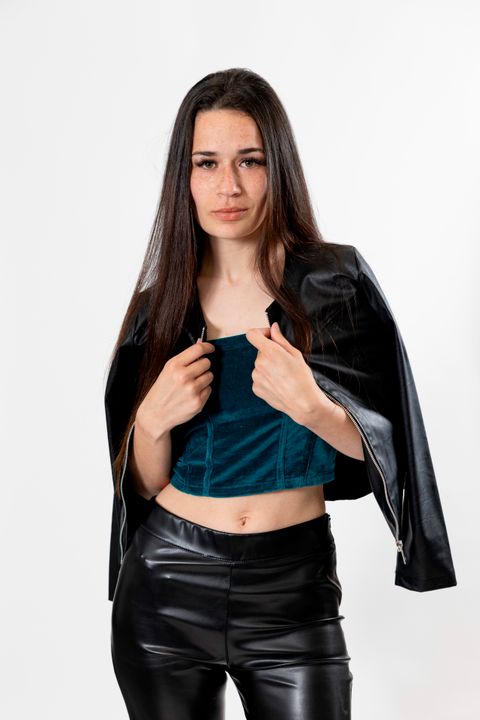 Campera Eco Cuero More