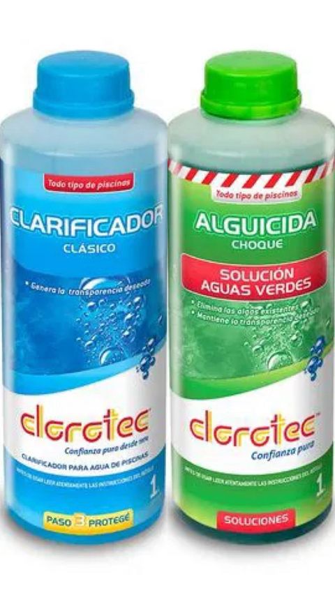 Combo Clarificador + Alguicida Choque