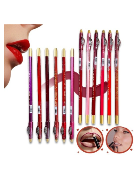 Delineador De Labios Con Sacapuntas