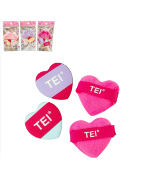 Set esponjas Corazon X4