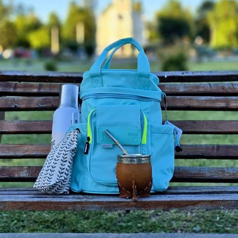 Mochila Matera Chimola |Verde Agua