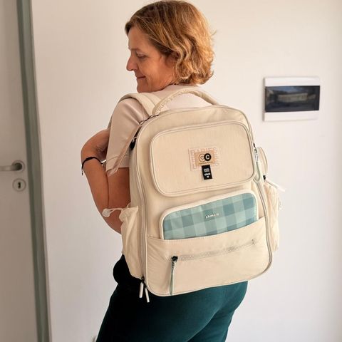 Mochila Maternal Chimola Venecia con Organizador Incluido