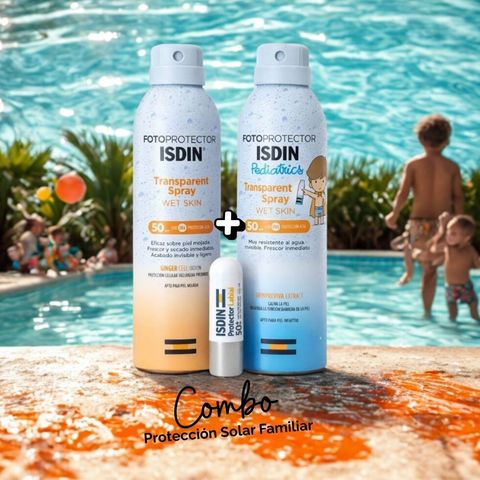 Combo Protección Solar Familiar ISDIN – SPF 50